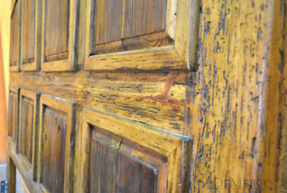 Cama Santos Old Wood Bed, Tall Headboard